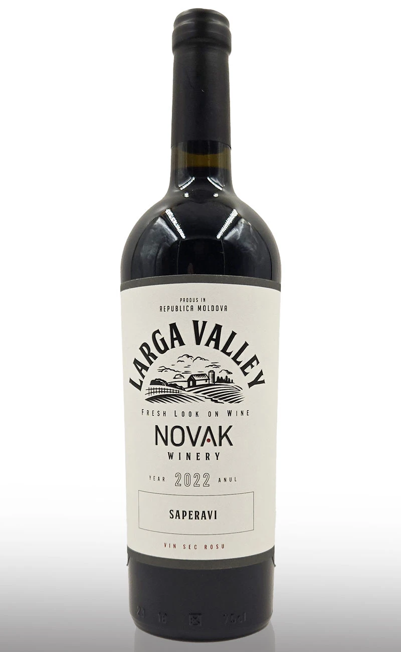Vin rosu sec, Novak Saperavi